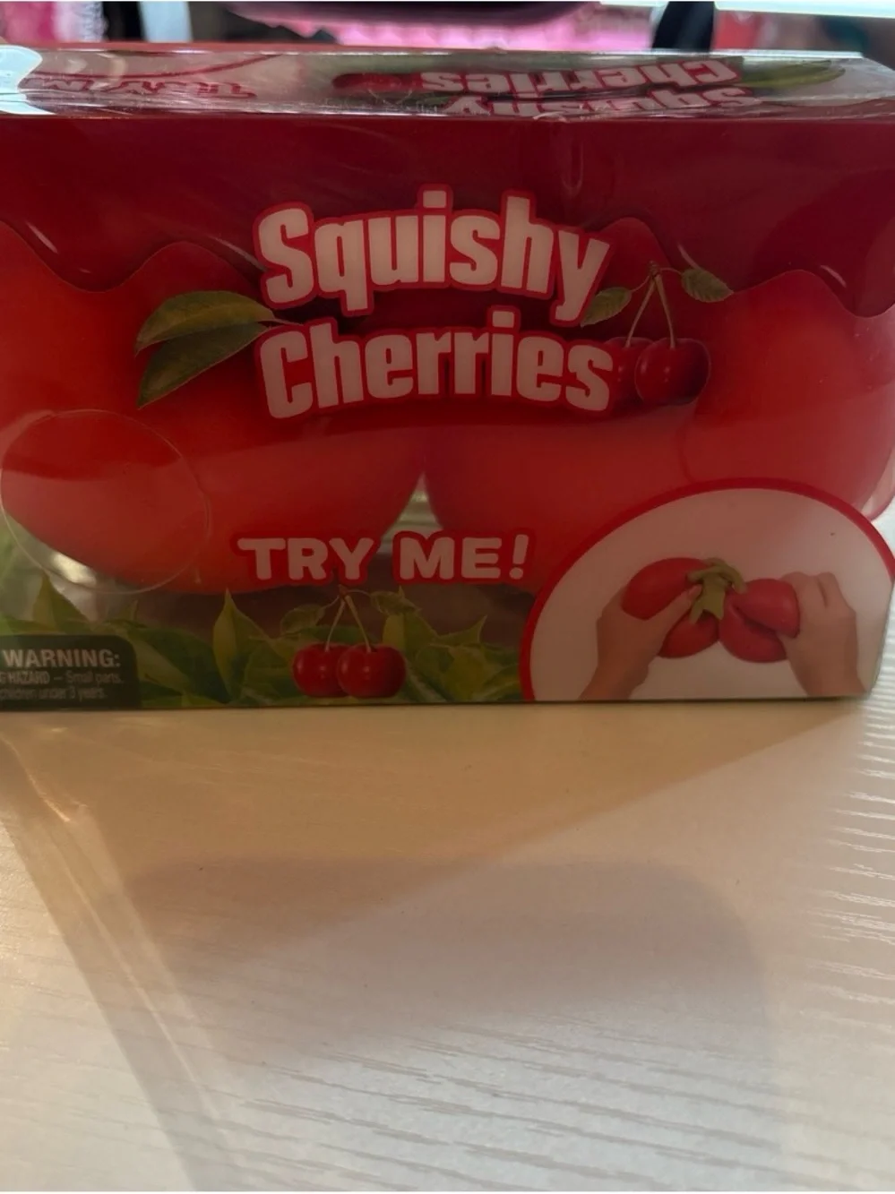 Jumbo squishy double cherries 🍒- Red